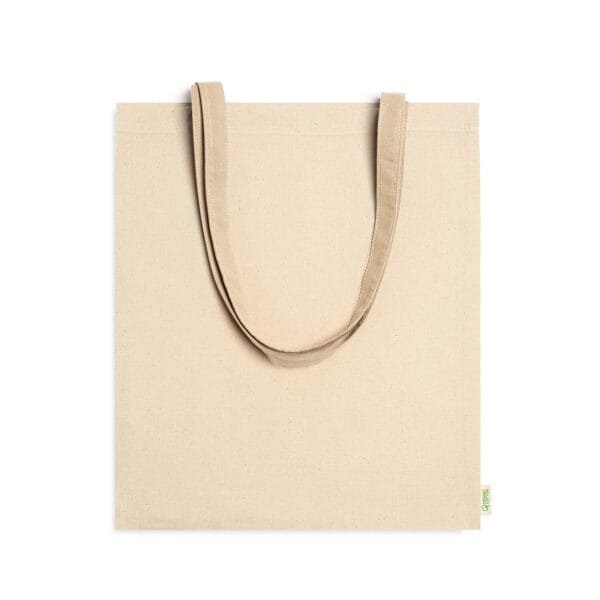 100% Organic Cotton Natural Shopper