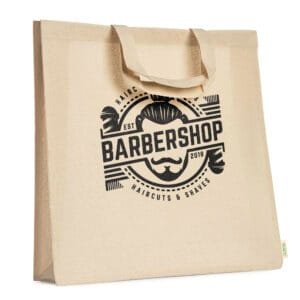 100% Organic cotton Shopper with gusset