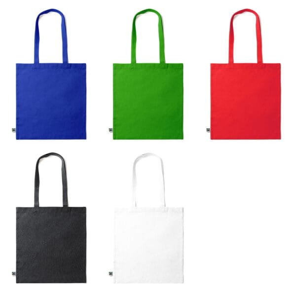 100% Fairtrade Cotton Coloured Shopper