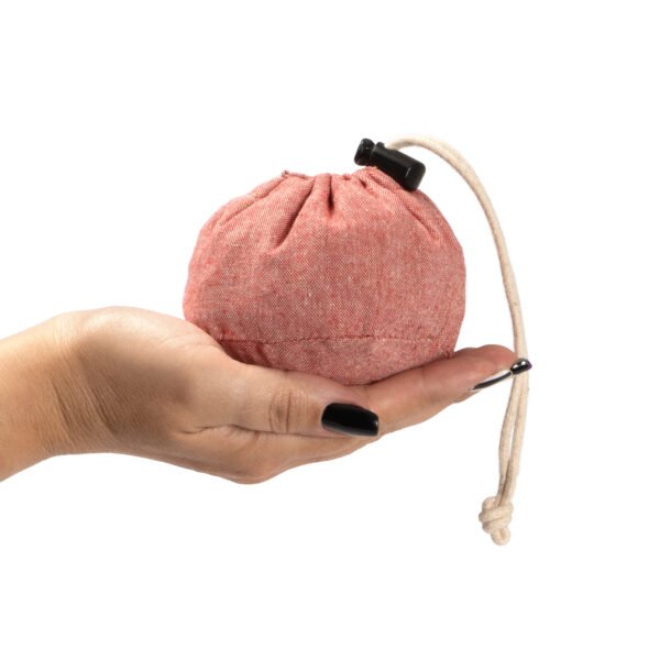 foldable bag made from 100% recycled cotton