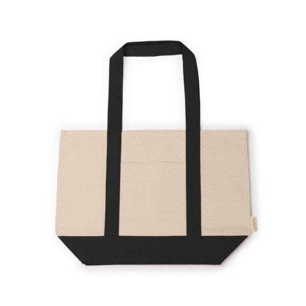 Paty 100% Recycled Cotton Beach Bag - Image 9