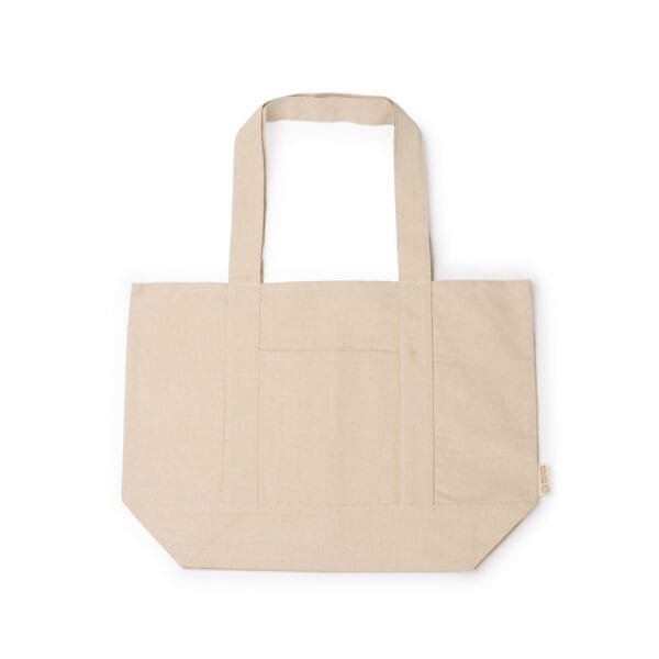 Paty 100% Recycled Cotton Beach Bag - Image 5