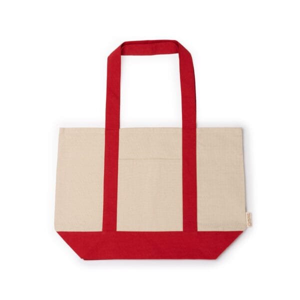 Paty 100% Recycled Cotton Beach Bag - Image 6
