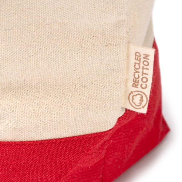 Paty 100% Recycled Cotton Beach Bag - Image 3