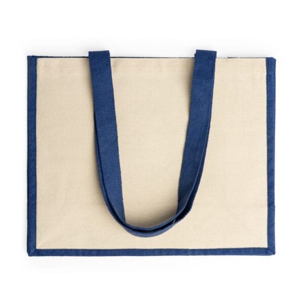 Nantes Cotton and Laminated Jute bag - Image 5