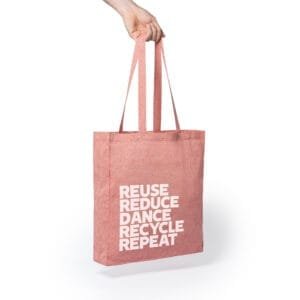 recycled Cotton bag with a heather finish