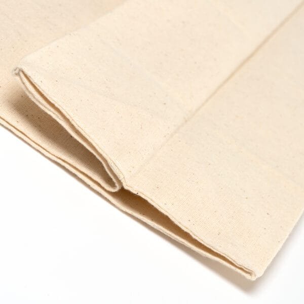 100% Natural Cotton Tote bag with gusset