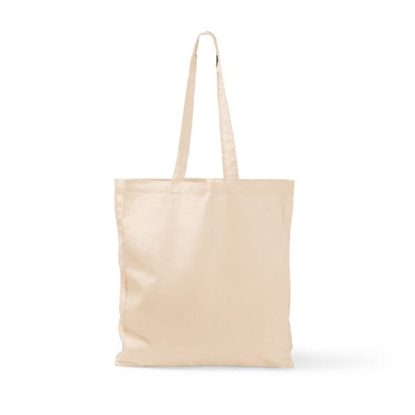 100% Natural Cotton Tote bag with gusset