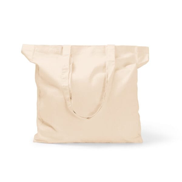 100% Natural Cotton Tote bag with gusset
